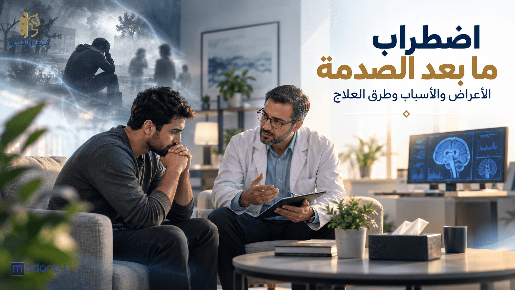 تصميم مقال اضطراب ما بعد الصدمة