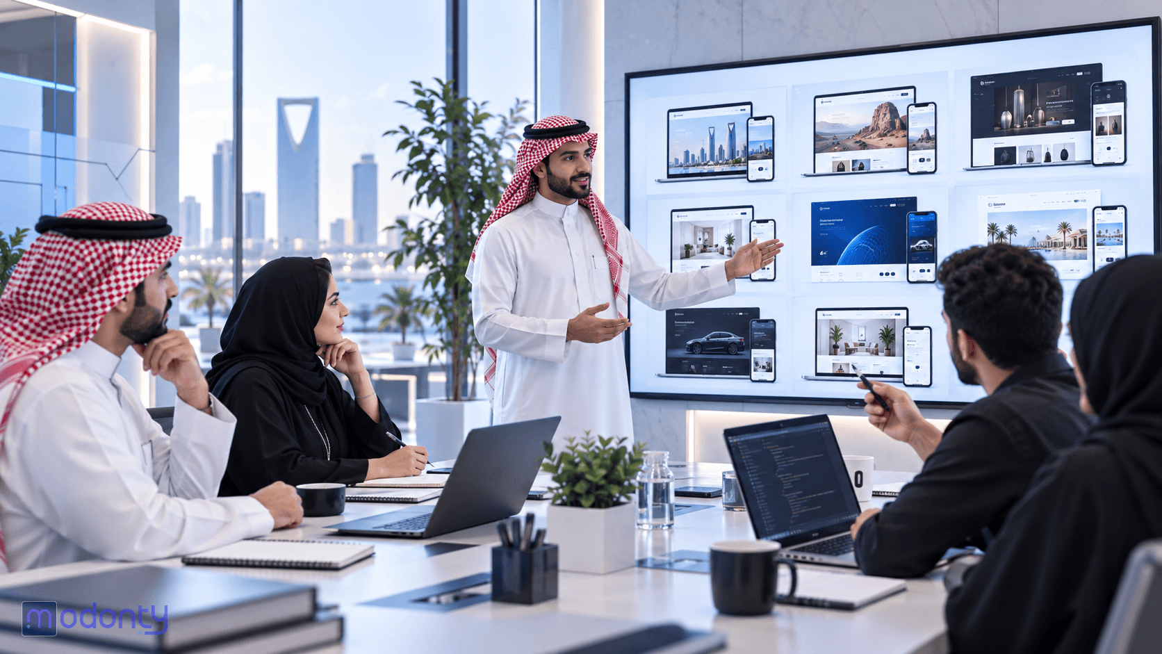 تصميم مقال تطوير المواقع