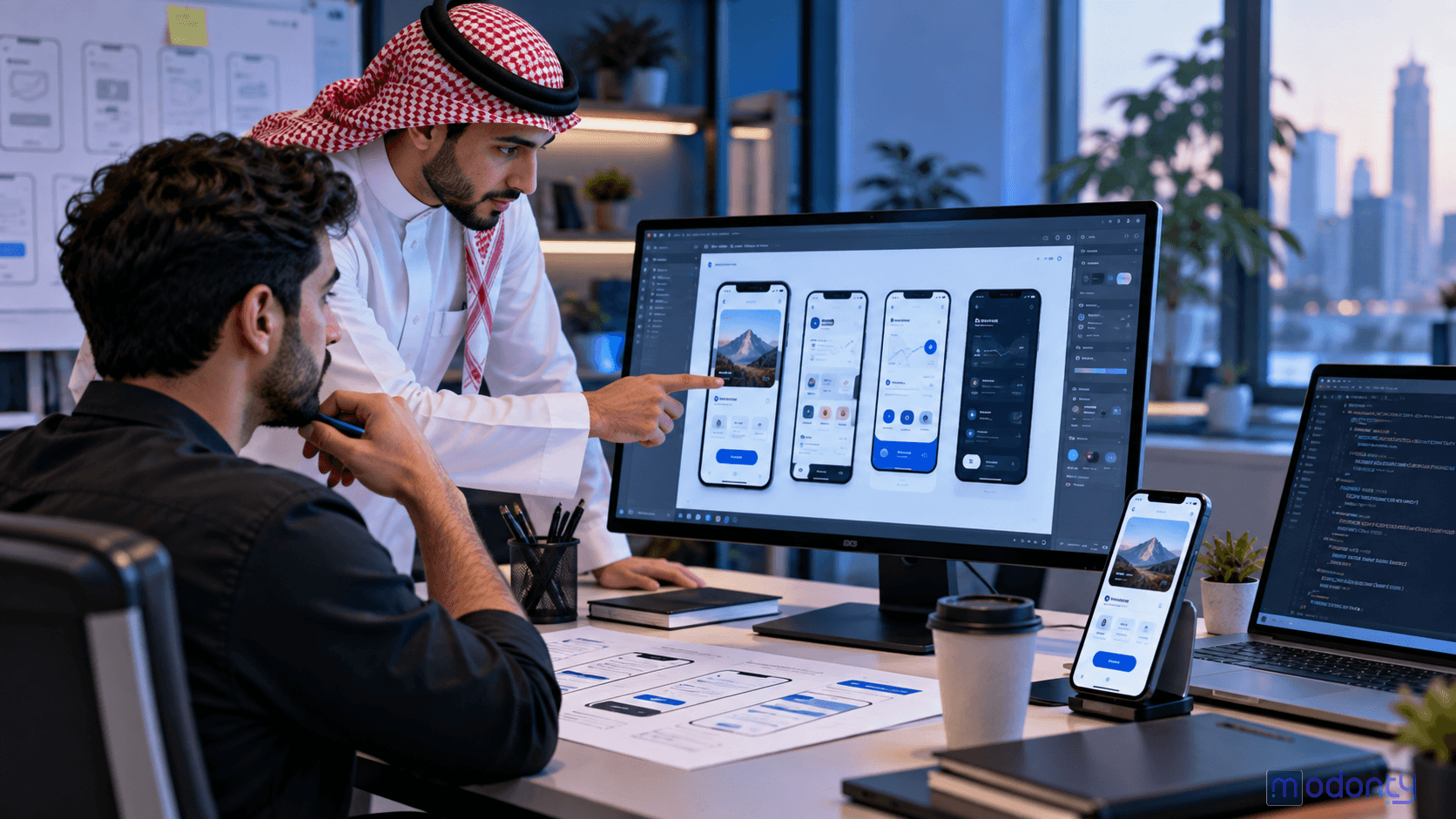 تصميم مقال شركة تصميم تطبيقات جوال في جدة