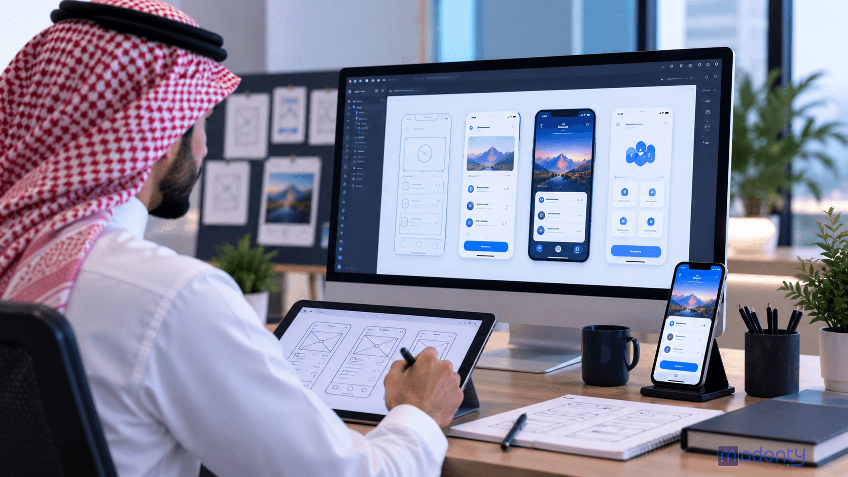 تصميم مقال شركة تصميم تطبيقات جوال في جدة
