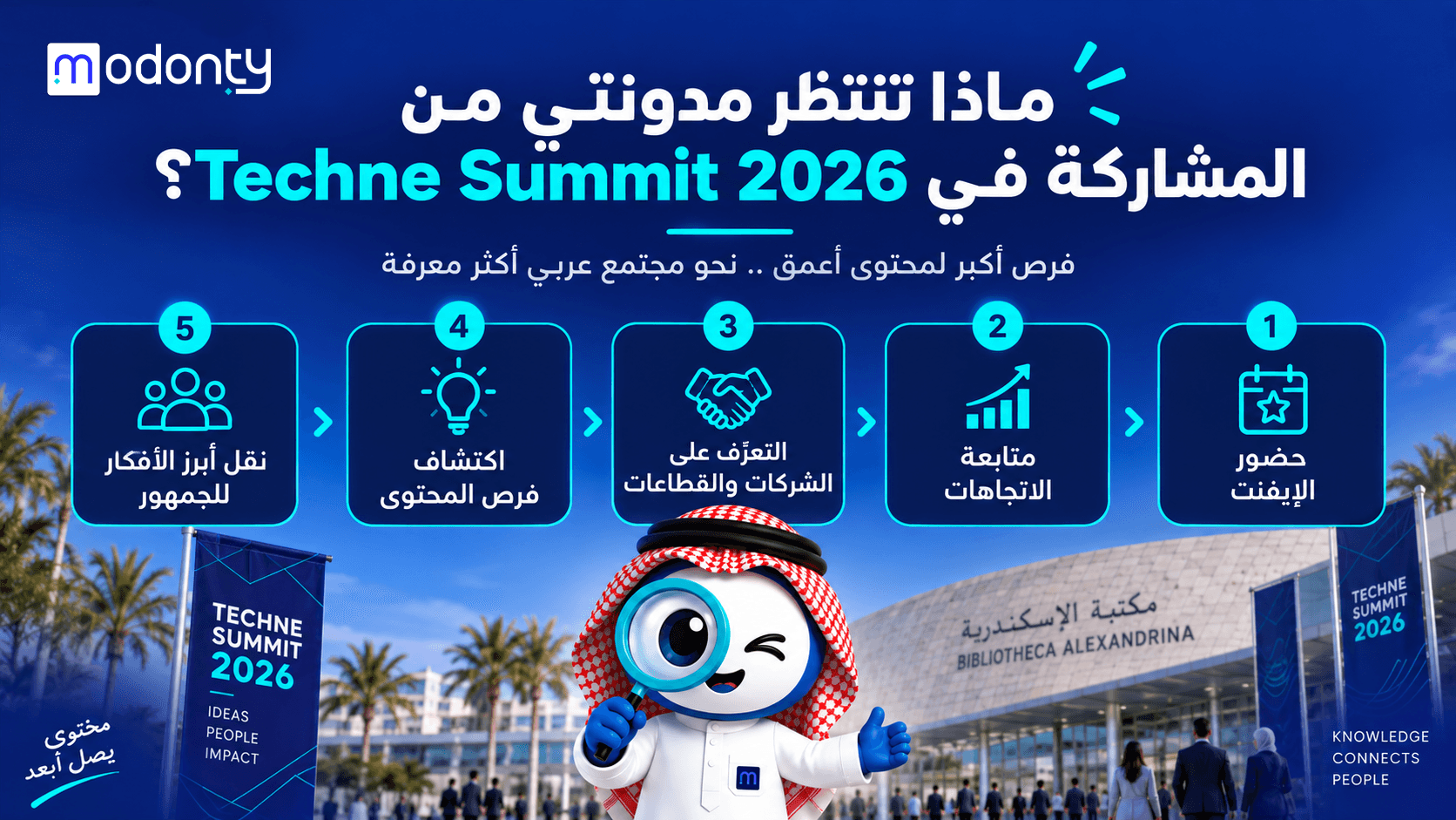 تصميم صور لمقال مقال محوري لإيفنت techne مهم الإبداع والتميز